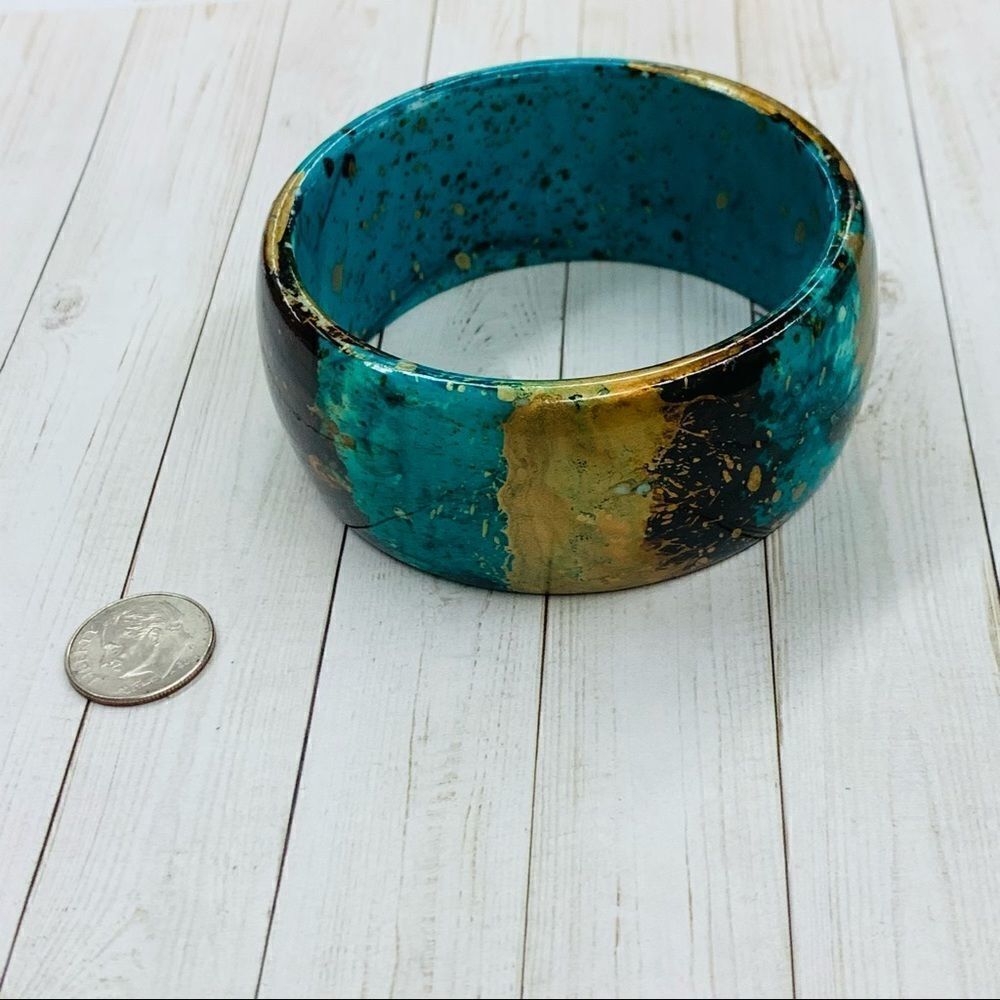 Multi Colored Bangle Bracelet